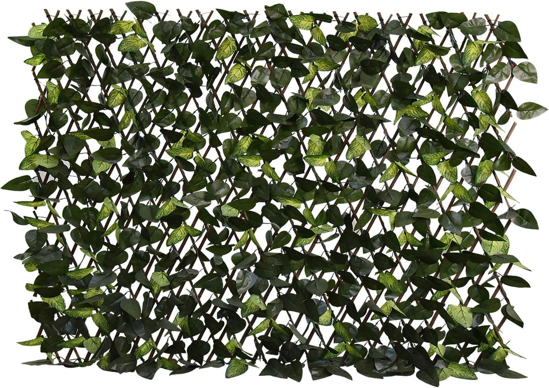 Expandable Artificial Ivy Privacy Fence 🌿 Create a Natural Green Wall for Garden, Patio & Balcony Decoration
