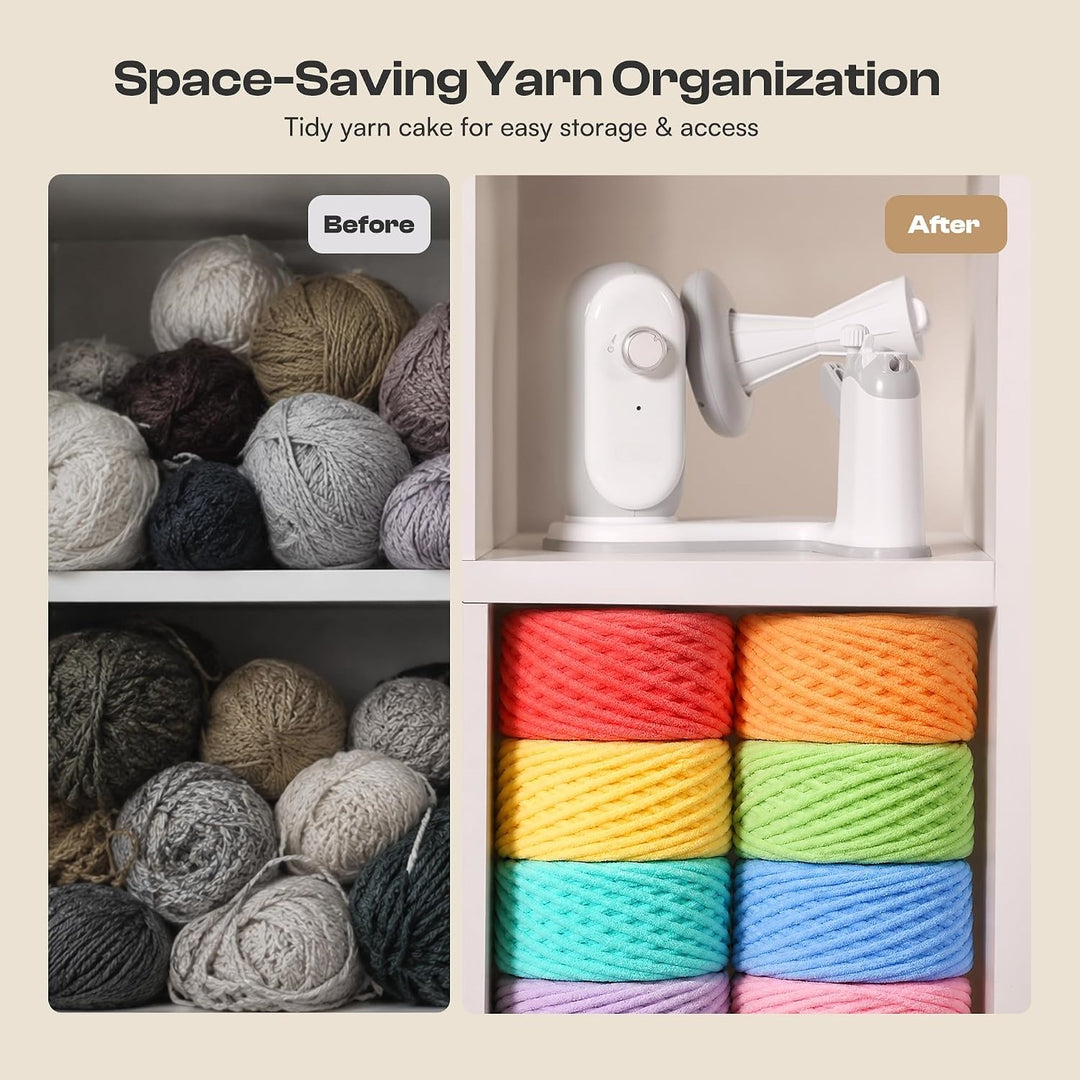 Electric Yarn Winder for Knitting & Crochet