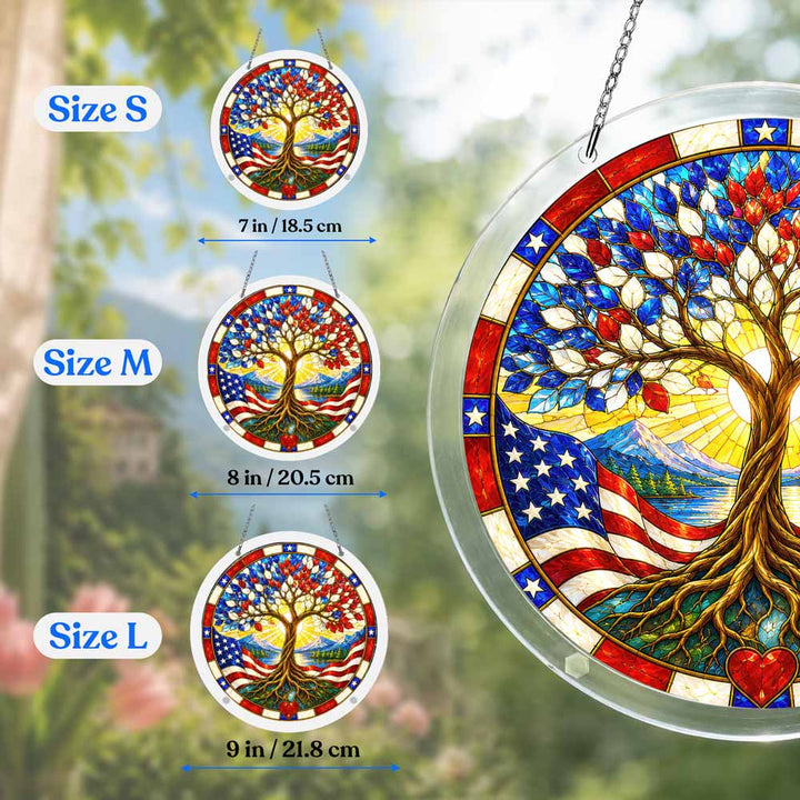🔥Limited Edition🔥 Acrylic Jigsaw Puzzle Suncatcher - American Roots