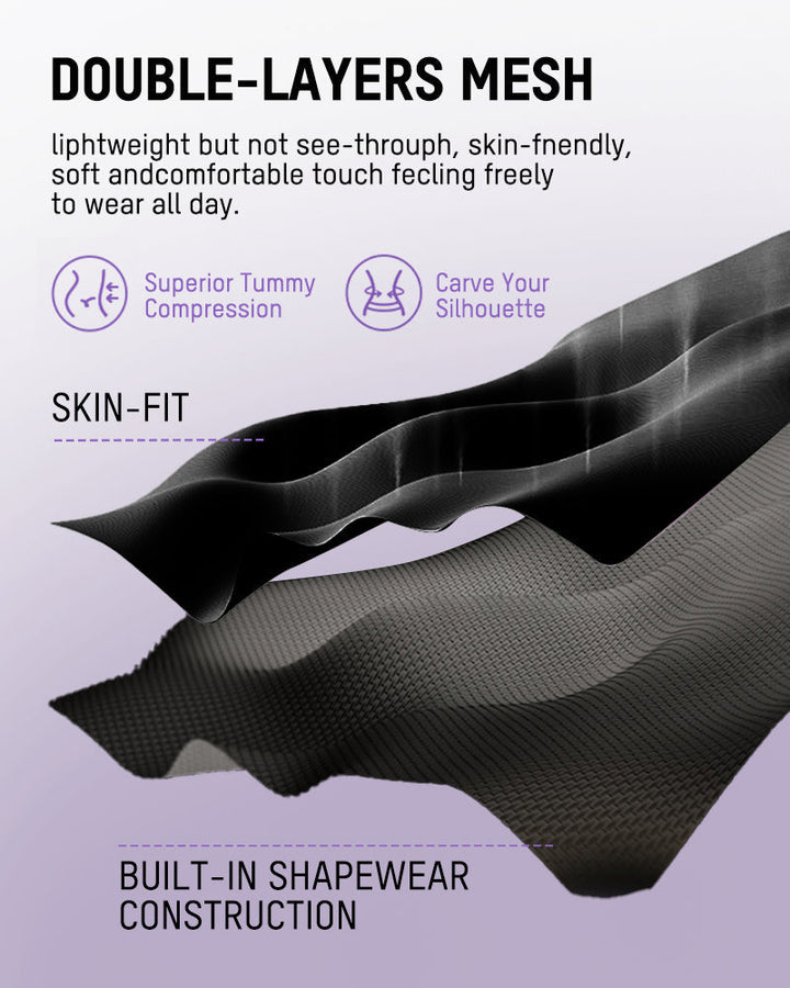 All-in-One Sculpting Bodysuit with Easy-Off Design