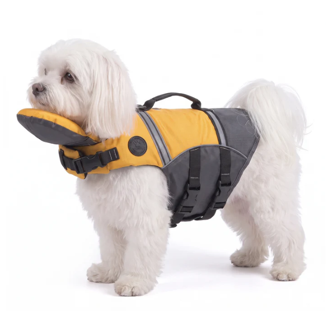 🐶 Adjustable Dog Life Jacket with Rescue Handle