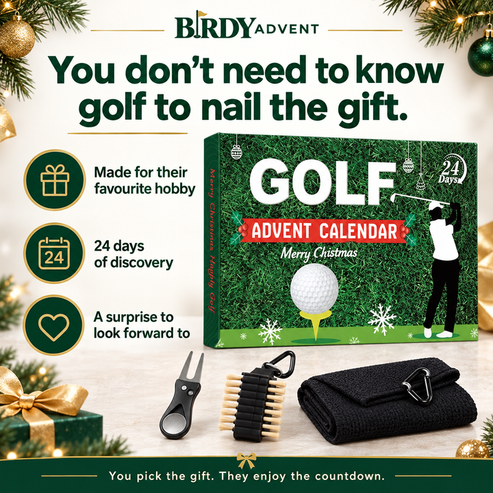 🎄 24-Day Golf Advent Calendar – Daily Golf Surprises for Christmas