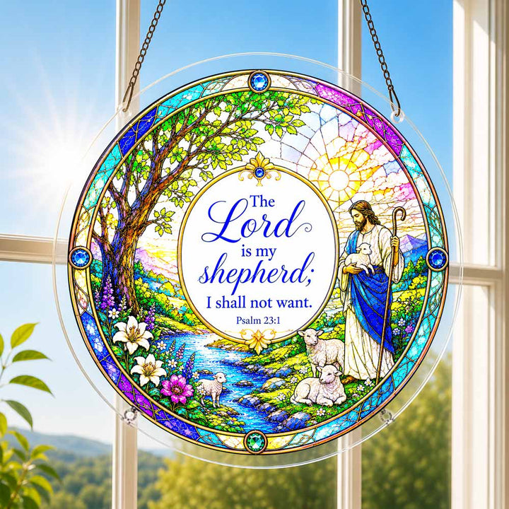 Acrylic Jigsaw Puzzle Suncatcher - Psalm 16:1