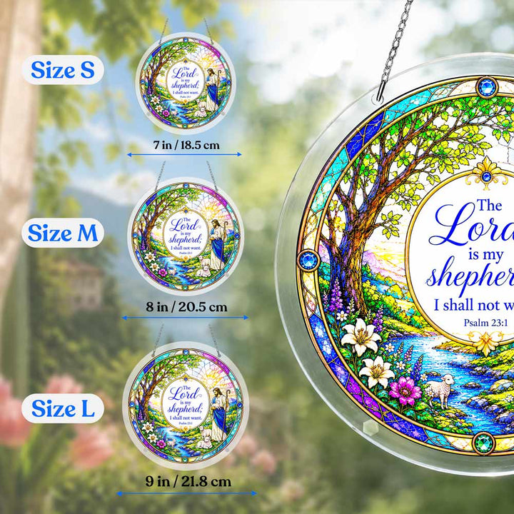 Acrylic Jigsaw Puzzle Suncatcher - Psalm 16:1