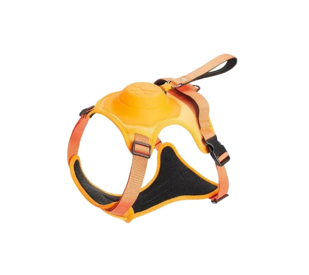 Adjustable Dog Harness with Retractable Leash