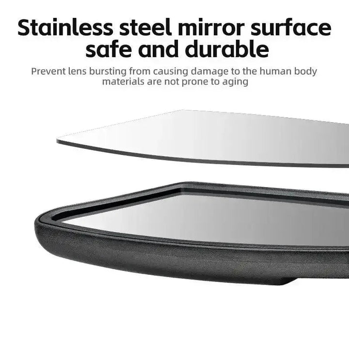 Convex Rearview Mirror for Bicycle Handlebars