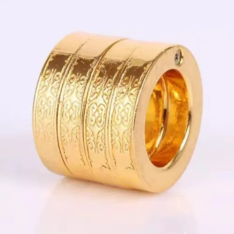 Stainless Steel Fidget Ring – Compact Handheld Stress Relief Toy